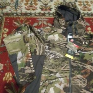 Under Armour Forest camo hoodie